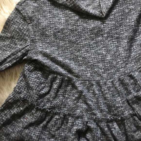 Anthropologie turtleneck babydoll thermal top - Picture 7 of 7